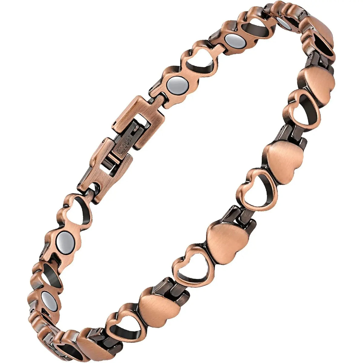 Jecanori Women's 99.99% Pure Copper Magnetic Anklet (X Shape) - Trendy Fashionable Accessory, Wearable Jewelry, Arm Bands Anklets, Casual Elegant Foot & Ankle Bracelet