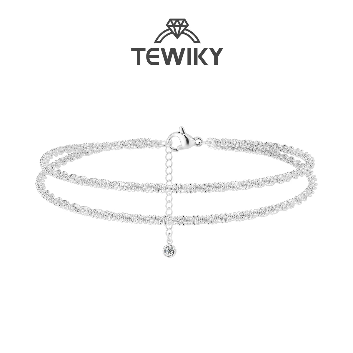 TEWIKY Dainty Layered Waterproof Anklet For Women Adjustable Womens Anklet Set Stackable Figaro Beaded Cuban Link Anklets Daily Clothing Decor For Beach Summer Trendy All-match & Exquisite Jewelry For Valentine's Day gifts