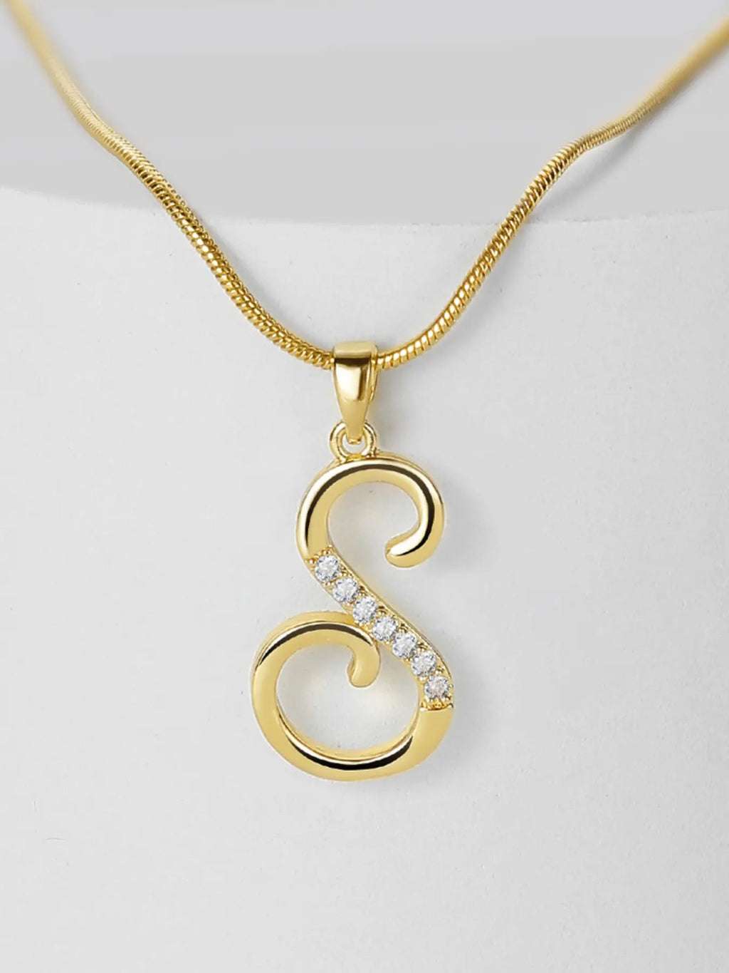 Elegant Simple 26 Letter Copper Zircon Pendant Necklace for Women, Alphabet Letter Necklace, Stylish Jewelry Accessory, Perfect Gift Idea, Necklace Initial, Birthday Gift Jewelry