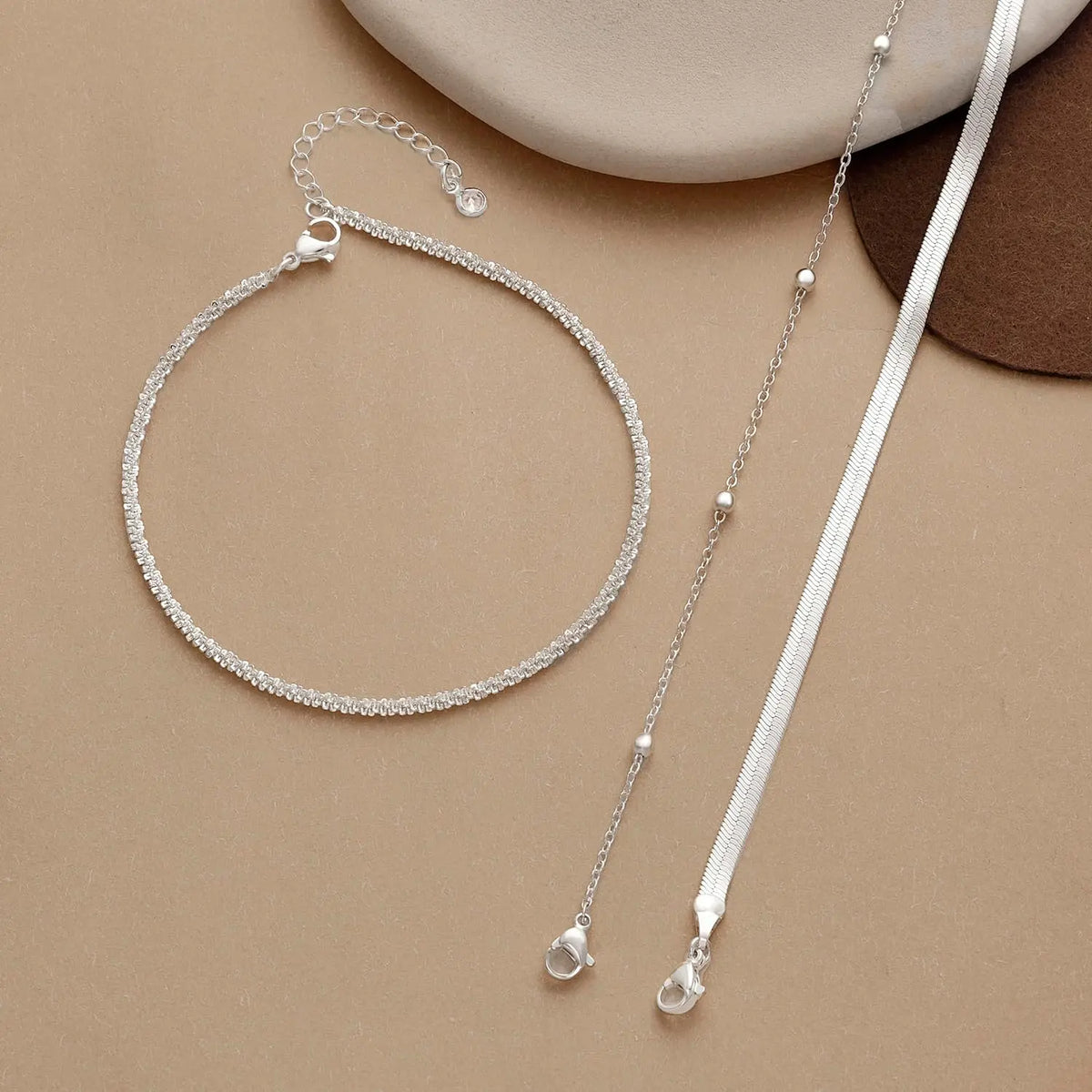 FREEKISS Ankle Bracelets For Women Cuban Snake Figaro Paperclip Box Link Chain Layered Anklet Set Dainty Fashion Waterproof Anklet Jewelry Gift For Women Gilrs For Christmas outdoorfun Stack anklets for women Elegant