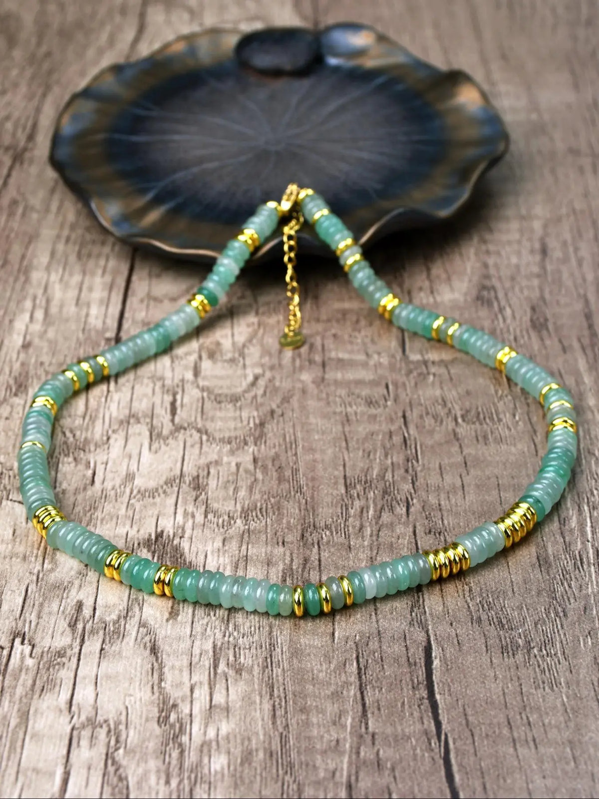 Natural Stone Beaded Necklace, Boho Style Jewelry for Women, Fashion Accessory for Party & Daily Wear, Jewelry for Birthday Gift, Modern Versatile Accessories, Decorative Necklace