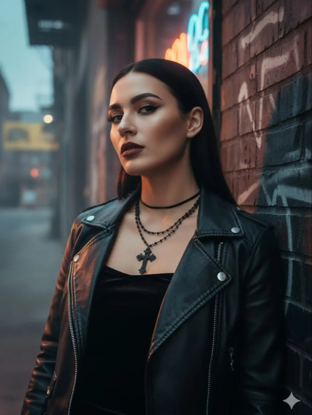 Goth Layered Black Cross Choker Set | Dark Fashion Gift for Her, Goth Party & Christmas,Personalized One-of-a-Kind Gift,HolidayDeals, Multilayer Cross Necklace, Coptic Cross Necklace, Gothic Cross, Gothic Jewelry, Gothic Cross Design