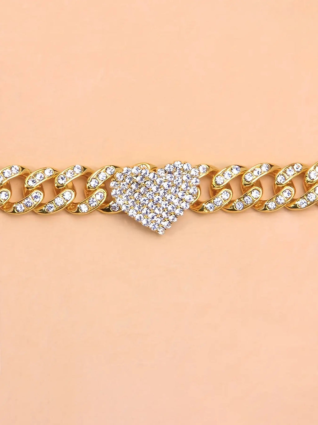Trendy Summer Beach Anklet with Rhinestone Cuban Design, Fashionable New Foot Jewelry for Women, Stylish Cuban Link Anklet, Elegant Accessory, Trendy Fashionable Accessories