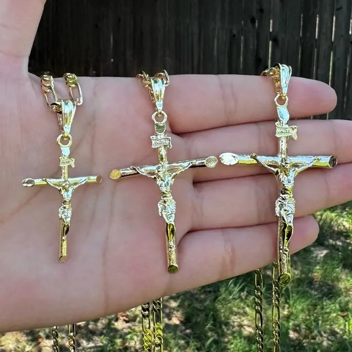 Gold plated Crucifix