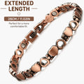 Magnetic Copper Anklets for  Copper Ankle Bracelet for  99.99% Pure Copper with Magnets for Feet & Ankles (X Shape)   Trendy  Accessories everyday women inspirational christmas gift junk fashionable elegant hypoallergenic fashion  gift men metal jewelry