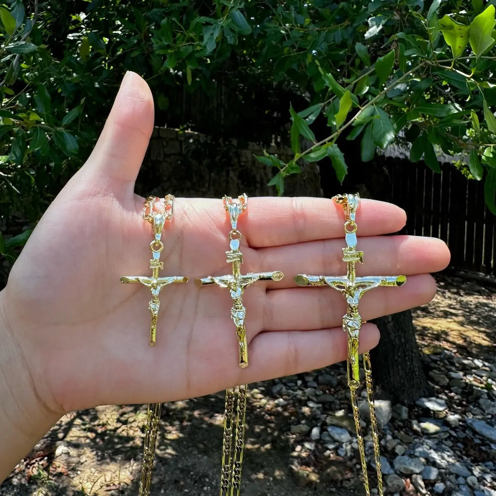Gold plated Crucifix