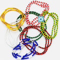 7 Collares Santeria Elekes Beaded Necklaces Set - Obatala, Shango, Oshun, Yemaya, Orula, Elegua, Oggun Yoruba Orisha Protection Beads for Spiritual Rituals & Daily Wear