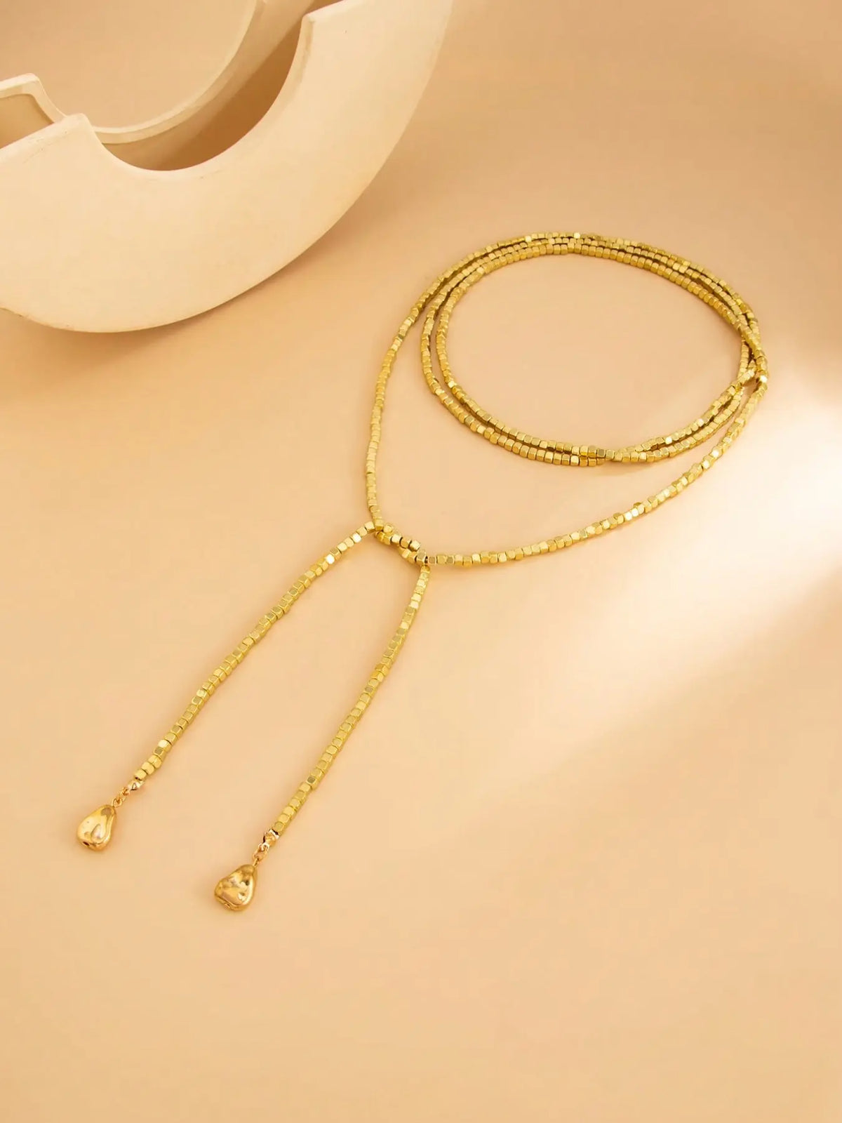 1pc Luxury Sparkling CZ Faux Pearl Beaded Long Necklace, Elegant Necklace, Personalized Metal Disc Tassel Pendant Necklace For Women, Bling Chain, Suitable For Parties, Gifts, And Daily Wear (Color And Texture As Per Actual Item) Layered Necklaces
