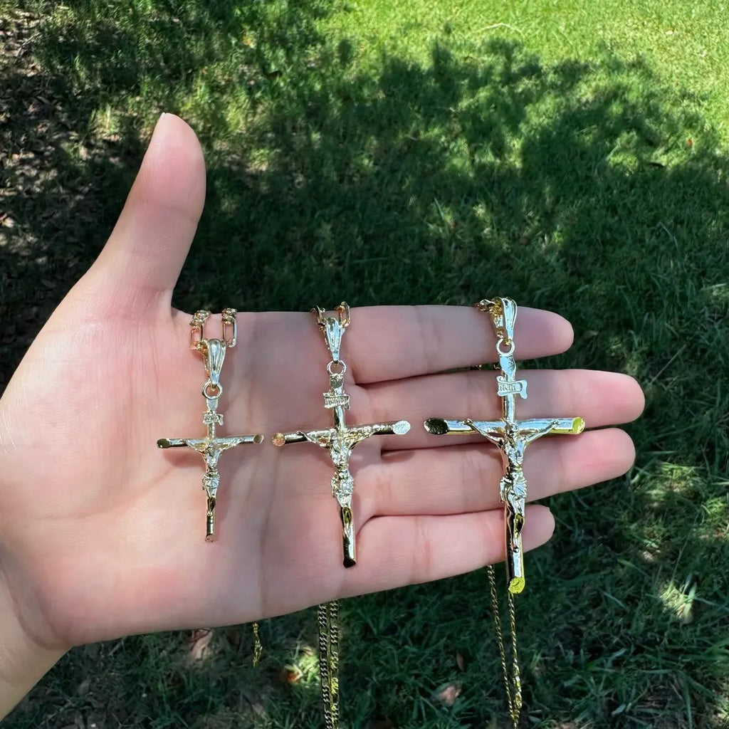 Gold plated Crucifix