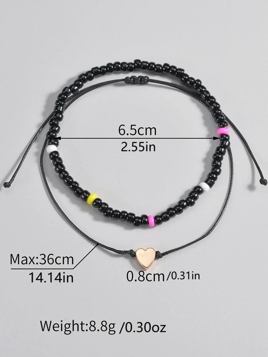 Women's Boho Style Beaded Elasticity Anklet, Fashionable Bohemian Adjustable Anklet for Women & Girls for Party, Daily Clothing Decor, Trendy All-match Jewelry for Birthday Gift, Ankle Bracelet, Trendy Jewellery Accessories, Summer Jewelry, Foot Jewelry