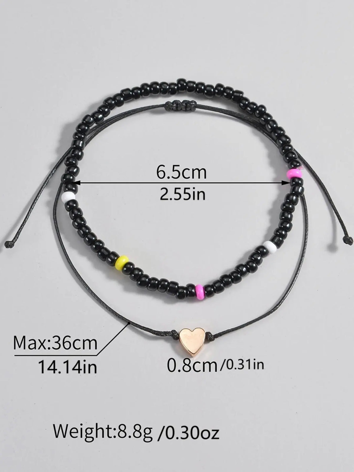 Women's Boho Style Beaded Elasticity Anklet, Fashionable Bohemian Adjustable Anklet for Women & Girls for Party, Daily Clothing Decor, Trendy All-match Jewelry for Birthday Gift, Ankle Bracelet, Trendy Jewellery Accessories, Summer Jewelry, Foot Jewelry