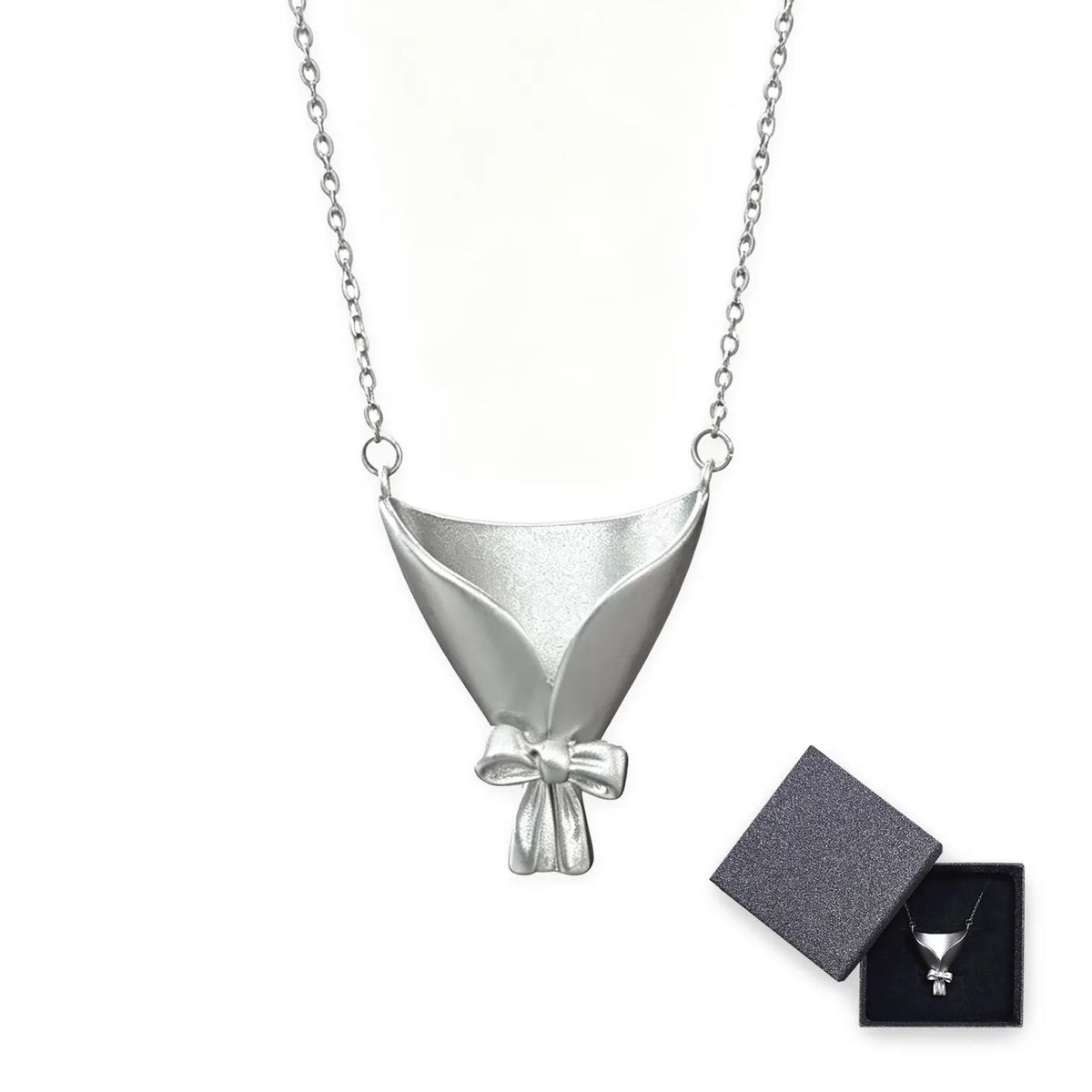 DIY Bouquet Necklace Create your own custom floral accessory by inserting dried or fresh stems. Holiday gifts for friends and family